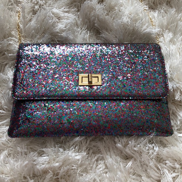 Charming Charlie Sparkly Multicolor Purse - Picture 4 of 8